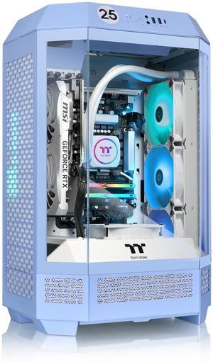 Thermaltake LCGS Reactor 7870TH Gaming Desktop (AMD Ryzen 7 7800X3D, 32GB 6400MT/s DDR5 RGB Memory, NVIDIA GeForce RTX 5070 Ti, 2TB NVMe M.2, WiFi, Windows 11) T3HB-B850-57T-LCS
