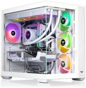 Thermaltake LCGS View u2870TS-380 Gaming Desktop (Intel Core Ultra 9 285K, ToughRam 32GB DDR5 6400MT/s RGB Memory, NVIDIA GeForce RTX 5070 Ti, 2TB NVMe M.2, Wifi, Windows 11) V38S-Z890-57T-LCS