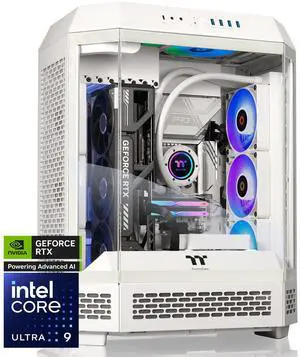 Thermaltake Reactor u2880S Gaming Desktop (Intel Core Ultra 9 285K, ToughRam 32GB DDR5 6400MT/s RGB Memory, NVIDIA GeForce RTX 5080, 2TB NVMe M.2, Wifi, Windows 11) T6WT-Z890-580-LCS