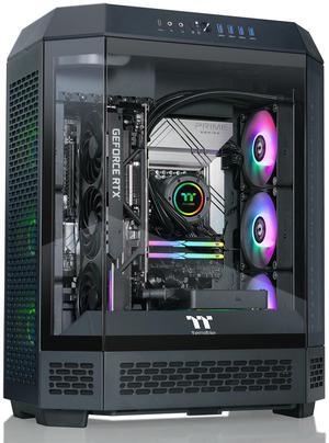 Thermaltake Reactor 9080 Gaming Desktop (AMD Ryzen 9 9900X3D, ToughRam 32GB DDR5 6400MT/s RGB Memory, NVIDIA GeForce RTX 5080, 2TB NVMe M.2, Wifi, Windows 11) T6BK-X87B-580-LCS