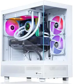 Thermaltake LCGS View 7870S-270 Gaming Desktop (AMD Ryzen 7 7800X3D, ToughRam 32GB DDR5 5600MT/s RGB Memory, NVIDIA GeForce RTX 5070, 1TB NVMe M.2, Wifi, Windows 11) V27S-B850-570-LCS