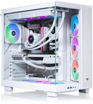 Thermaltake LCGS View 9580S-380XL Gaming Desktop (AMD Ryzen 9 9950X3D, ToughRam 32GB DDR5 6000MT/s RGB Memory, NVIDIA GeForce RTX 5080, 2TB NVMe M.2, Wifi, Windows 11) VXLS-X870-580-LCS