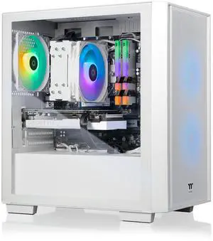 Thermaltake LCGS Versa i1260S Gaming Desktop (Intel Core i5-12600KF, ToughRam DDR4 3600Mhz 16GB RGB Memory, NVIDIA GeForce RTX 3060, 1TB NVMe M.2, Wifi, Win11 Home) H16S-B760-360-LCS