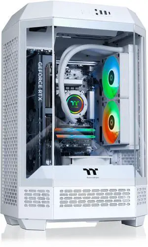 Thermaltake LCGS Reactor i1470S Gaming Desktop (Intel Core i7-14700KF, 32GB 6000MT/s DDR5 RGB Memory, NVIDIA GeForce RTX 5070, 2TB NVMe M.2, WiFi, Windows 11) T3WT-B760-570-LCS