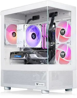 Thermaltake LCGS View i1470S-170 Gaming Desktop (Intel Core i7-14700F, ToughRam 32GB DDR5 6000MT/s RGB Memory, NVIDIA GeForce RTX 5070, 1TB NVMe M.2, Wifi, Windows 11) V17S-B760-570-LCS