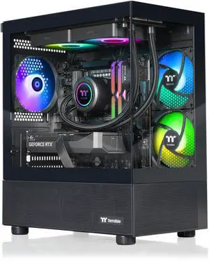 Thermaltake LCGS View u2660T-170 Gaming Desktop (Intel Core Ultra 7 265KF, ToughRam 32GB DDR5 6000MT/s RGB Memory, NVIDIA GeForce RTX 5060 Ti, 1TB NVMe M.2, WiFi, Windows 11) V17B-B860-56T-LCS