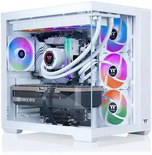 Thermaltake LCGS View 9870S-380 Gaming Desktop (AMD Ryzen 7 9800X3D, ToughRam 32GB DDR5 6000MT/s RGB Memory, NVIDIA GeForce RTX 5070, 2TB NVMe M.2, Wifi, Windows 11) V38S-B850-570-LCS