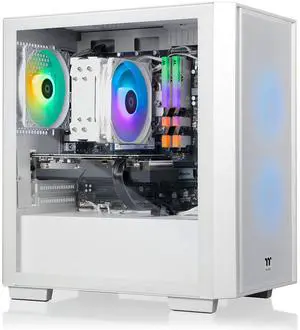 Thermaltake Gaming Desktop PC NE R76-H16 AMD Ryzen 7 5700 16GB DDR4 1TB SSD AMD Radeon RX 7600 Thermaltake Gaming Desktop PC NE R76-H16 AMD Ryzen 7 5700 16GB DDR4 1TB SSD AMD Radeon RX 7600