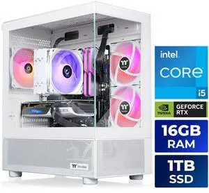 Thermaltake Gaming Desktop PC NE i1460S-V170S Intel Core i5-14400F 16GB DDR4 1TB SSD GeForce RTX 5060 Windows 11 Home Thermaltake Gaming Desktop PC NE i1460S-V170S Intel Core i5-14400F 16GB DDR4 1TB SSD GeForce RTX 5060 Windows 11 Home
