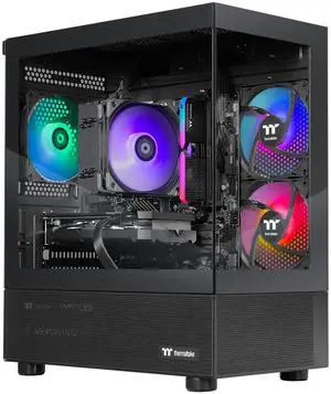 Thermaltake Desktop PC LCGS NE 9696X-V170B N17B-B850-96X-LCS AMD Ryzen 5 9600X 16GB DDR5 1TB NVMe SSD AMD Radeon RX 9060 XT Windows 11 Thermaltake Desktop PC LCGS NE 9696X-V170B N17B-B850-96X-LCS AMD Ryzen 5 9600X 16GB DDR5 1TB NVMe SSD AMD Radeon RX 9060 XT Windows 11
