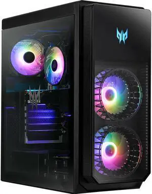 Acer Predator Orion 5000 PO5-640 Gaming Desktop Computer - Intel Core i7 12th Gen i7-12700 Dodeca-core (12 Core) 2.10 GHz - 16 GB RAM DDR5 SDRAM DG.E2ZAA.002