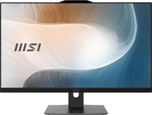 MSI All-in-One Computer Modern AM272P 12M-255US Intel Core i5-1240P 1240P (1.70GHz) 8GB DDR4 (1 x 8GB) 3200 MHz 512GB M.2 NVMe SSD 27" Windows 11 Pro (3 Year Warranty)