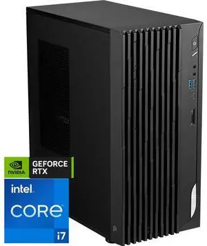 MSI Desktop Computer PRO DP180 13NUC-224US Intel Core i7-13700F 32GB DDR4 2TB PCIe SSD GeForce RTX 4060 Windows 11 Home 64-bit