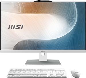 MSI All-in-One Computer Modern AM272P 1M-823US Intel Core 5 120U 16GB DDR5 1TB PCIe SSD 27" Windows 11 Home 64-bit