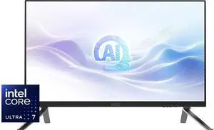 MSI All-in-One PCs Modern AM273Q AI 1UM-039US Intel Core Ultra 7 155H 16GB DDR5 1TB SSD 27" Windows 11 Home