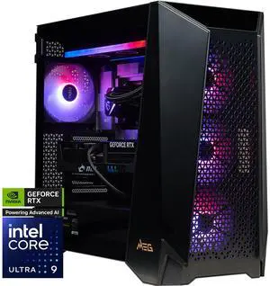 MSI Infinite (Tower) Gaming Desktop ,Intel Ultra9 285K, GeForce RTX 5090 Liquid, DDR5 6000 64GB(32GB*2), Gen 5 2TB M.2 NVMe, 360  Liquid Cooling, 1300W, USB Type-C, VR-Ready, Windows 11 Pro High-End