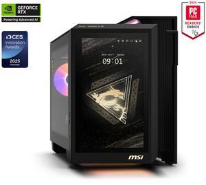 MSI Gaming Desktop PC MEG Vision X AI 2NVZ9-045US Intel Core Ultra 9 285K 64GB DDR5 2TB NVMe SSD GeForce RTX 5090 Windows 11 Pro