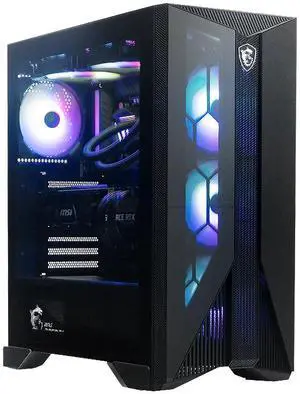MSI Aegis R 14th Gaming Desktop PC Intel Core i7-14700F 32GB DDR5 2TB M.2 NVMe Gen3 SSD NVIDIA GeForce RTX 4060 Windows 11 Home