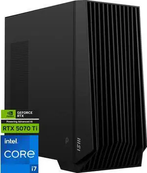 MSI Gaming Desktop PRO DP400 PRO DP400 14NVV-022US Intel Core i7-14700F 64GB DDR5 2TB M.2 NVMe SSD NVIDIA GeForce RTX 5080 Windows 11 Pro MSI Gaming Desktop PRO DP400 PRO DP400 14NVV-022US Intel Core i7-14700F 64GB DDR5 2TB M.2 NVMe SSD NVIDIA GeForce RTX 5080 Windows 11 Pro