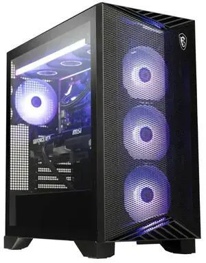 MSI Gaming Desktop PC AEGIS ZS2 C9NVR-1462US AMD Ryzen 9 9900X 32GB DDR5 2TB NVMe SSD GeForce RTX 5070 Ti Windows 11 Home 64-bit