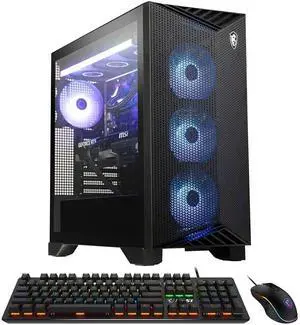 MSI Gaming Desktop PC AEGIS ZS2 B9NVR-1433US AMD Ryzen 7 9700X 64GB DDR5 2TB NVMe SSD GeForce RTX 5070 Ti Windows 11 Home 64-bit