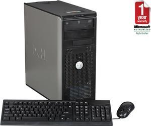 Dell Optiplex 745 [Microsoft Authorized Recertified] Tower Desktop PC with Intel Core 2 Duo 2.13Ghz, 4GB RAM, 1TB HDD, DVDROM, Windows 7 Professional 64 Bit