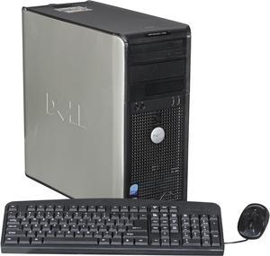 Dell OptiPlex 755 [Microsoft Authorized Recertified] Tower Desktop PC with Intel Core 2 Duo E8500 (3.16GHz), 4GB Memory, 160GB HDD, DVDRW, Windows 7 Pro 64Bit