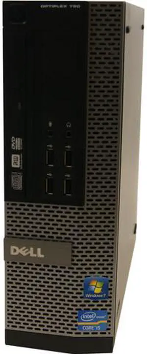 DELL 790 Desktop Computer Intel Core i5 2nd Gen 2400 (3.10 GHz) 8 GB DDR3 250 GB HDD Windows 10 Pro 64-Bit A Grade