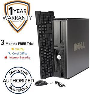 DELL Desktop PC 380 Intel Core 2 Duo E7500 4GB DDR3 160GB HDD Windows 7 Professional 64-bit