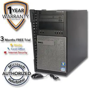 DELL Desktop PC 990 Intel Core i5-2400 8GB DDR3 320GB HDD Intel HD Graphics 2000 Windows 7 Professional 64-bit
