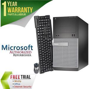 DELL Desktop Computer OptiPlex 3010 Intel Core i5-3450 16GB DDR3 1TB HDD Intel HD Graphics 2500 Windows 10 Pro Multi-Language, English / Spanish