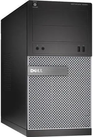 DELL Desktop PC OptiPlex 3020 Intel Core i3-4130 16GB DDR3 1TB HDD Intel HD Graphics Windows 10 Pro Multi-Language, English / Spanish