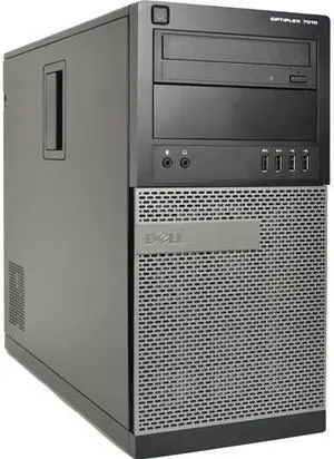 DELL 7010 Desktop Computer Intel Core i5 3rd Gen 3570 (3.40 GHz) 8 GB 2 TB HDD Windows 10 Pro 64-Bit A Grade