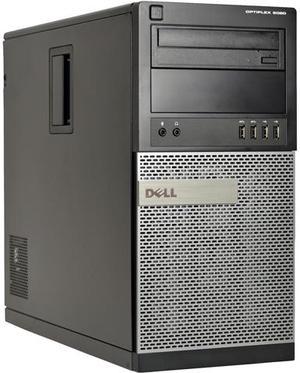 DELL 9020 Desktop Computer Intel Core i7 4th Gen 4770 (3.40 GHz) 8 GB 2 TB HDD Intel HD Graphics Windows 10 Pro 64-Bit A Grade