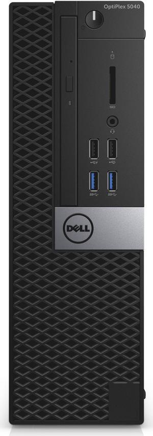 Dell Optiplex 7040 Intel Core i5-6600 X4 3.3GHz 8GB 256GB SSD Win10,Black(Certified Refurbished)
