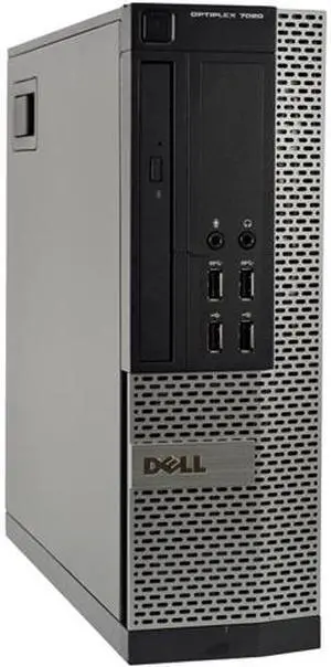 DELL 7020 Desktop Computer Intel Core i5 4th Gen 4570 (3.20 GHz) 8 GB 2 TB HDD Windows 10 Pro 64-Bit A Grade