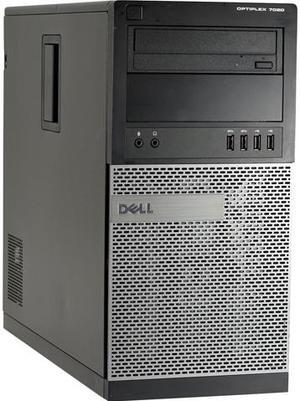 DELL Desktop Computer 7020 Intel Core i7-4770 8 GB 2TB HDD Windows 10 Pro 64-bit