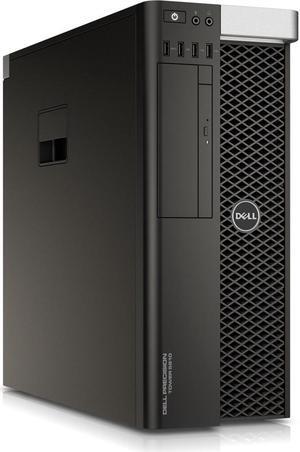 Dell Precision T5810 Intel Xeon E5-1603 v3 X4 2.8GHz 8GB 1TB Win10, Black (Certified Refurbished)