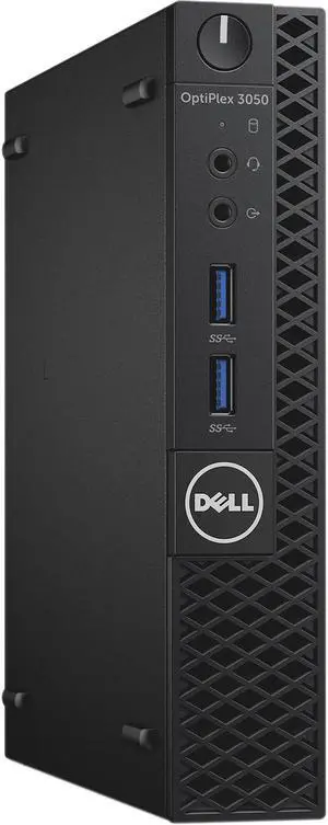 Dell Optiplex 3050 Intel Core i5-7500T X4 2.7GHz 4GB 128GB SSD Win10, Black