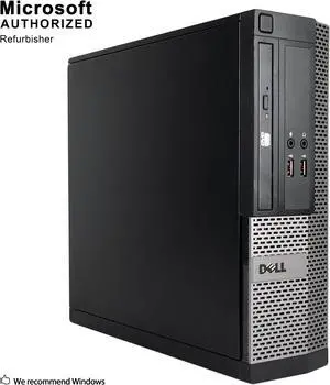 Refurbished Dell OptiPlex 3010 Small Form Factor Intel Core i5 3470 3.20 GHz / 8 GB DDR3 / 360 GB SSD / DVD / WIFI / HDMI / Bluetooth 4.0 / VGA / Windows 10 Pro 64-bit