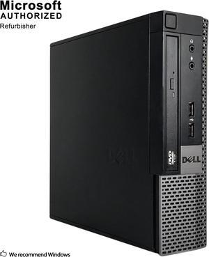 Refurbished Dell OptiPlex 9020 Ultra Small Form Factor Intel Core i5 4570S 2.90 GHz / 8 GB DDR3 / 240GB SSD / DVD / USB WIFI / USB BT 4.0 / HDMI / DP / VGA / Windows 10 Professional 64 Bit / 1 Year Wa