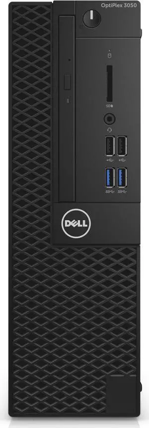 Dell Optiplex 3050 Intel Core i5-6500 X4 3.2GHz 8GB 500GB Win10, Black (Certified Refurbished)