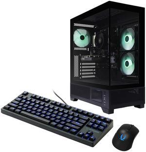 ZOTAC MEK AI-Enhanced Gaming PC Desktop Computer - NVIDIA GeForce RTX 3050, AMD Ryzen 5 5500 4.2GHz, 16GB DDR4, 500GB NVME M.2 SSD, 650W 80+ GOLD PSU, WiFi 6E, Windows 11 Home 64-bit