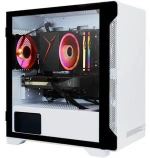 ZOTAC MEK AI-Enhanced Gaming PC Desktop Computer - NVIDIA GeForce RTX 5060, AMD Ryzen 5 7600 up to 5.1GHz, 16GB RGB DDR5, 1TB NVME M.2 SSD, 650W 80+ GOLD PSU, WiFi 5,BT 5.2, Windows 11 Home