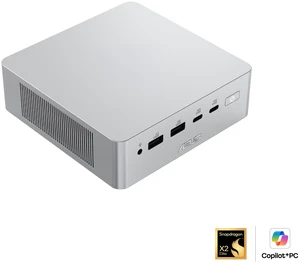 ASUS Ascent QN10 Full System Mini PC with Snapdragon X2 Elite Platform, up to 80 TOPS NPU performance, 32GB LPDDR5x Memory, 512GB PCIe G4x4 NVMe SSD, Wi-Fi 7 & BT 6.0, Windows 11 Home for ARM64 insta ASUS Ascent QN10 Full System Mini PC with Snapdragon X2 Elite Platform, up to 80 TOPS NPU performance, 32GB LPDDR5x Memory, 512GB PCIe G4x4 NVMe SSD, Wi-Fi 7 & BT 6.0, Windows 11 Home for ARM64 insta