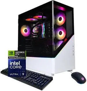 CyberPowerPC Gaming PC Gamer Xtreme GXL70130, Intel Core Ultra 9 285, RTX 5070 Ti 16GB, 32GB DDR5 6400 RGB, 2TB PCIe 4.0 SSD, Windows 11 Home