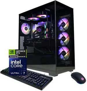 CyberPowerPC Gamer Supreme Liquid Cool GXL70160 - Intel Core Ultra 7 265KF 3.9GHz CPU, 32GB DDR5, NVIDIA GeForce RTX 5080 16GB, 2TB PCIe 4.0 NVMe SSD & Win 11 Home