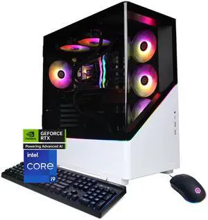 CyberPowerPC Gamer Supreme Liquid Cool GXL70070 - Intel Core i9-14900F 2.0GHz CPU, 32GB DDR5, NVIDIA GeForce RTX 5070 Ti 16GB, 2TB PCIe 4.0 NVMe SSD & Win 11 Home