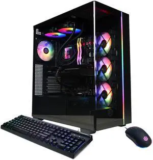CyberPowerPC Gamer Supreme Liquid Cool GML70060 - AMD Ryzen 7 7800X3D 4.2GHz CPU, 32GB DDR5, NVIDIA GeForce RTX 5070 Ti 16GB, 2TB PCIe 4.0 NVMe SSD & Win 11 Home
