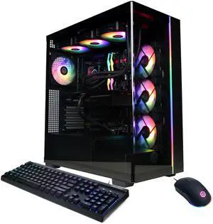 CyberPowerPC Gamer Supreme Liquid Cool GML70120 - AMD Ryzen 7 9800X3D 4.7GHz CPU, 32GB DDR5, NVIDIA GeForce RTX 5070 Ti 16GB, 2TB PCIe 4.0 NVMe SSD & Win 11 Home